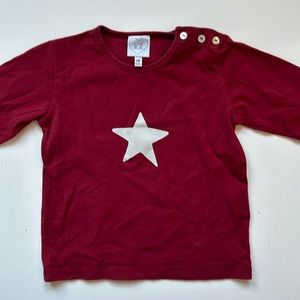 NWOT Agnes B long sleeved tshirt 18M